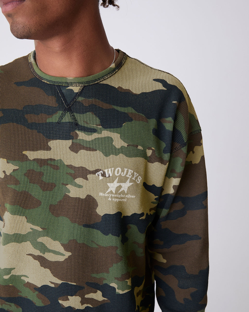 Woodland Basic Waffle Long Sleeve