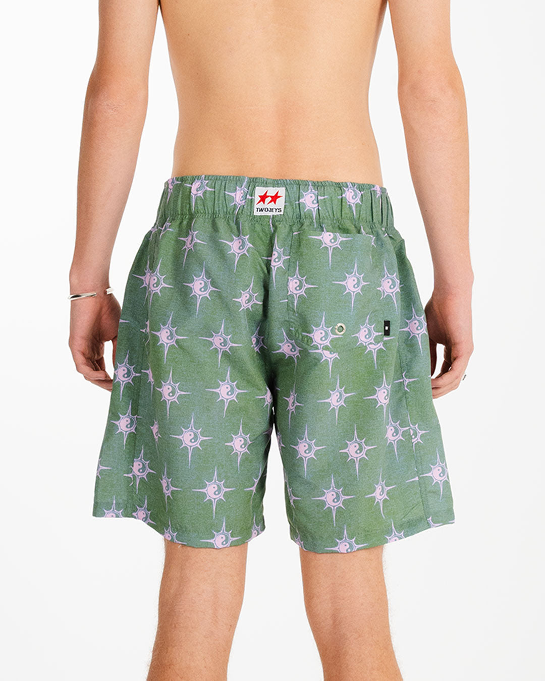 TJ x Cabrio Green Swimwear