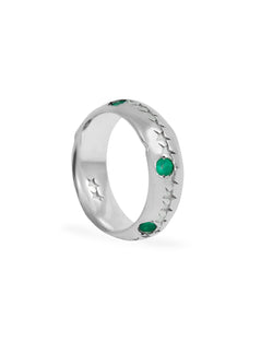 Icon Green Stone Ring