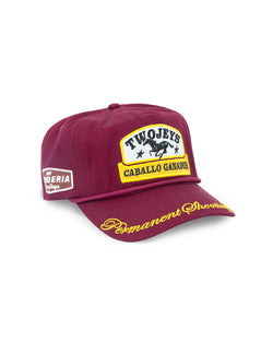 Caballo Ganador Burgundy Cap