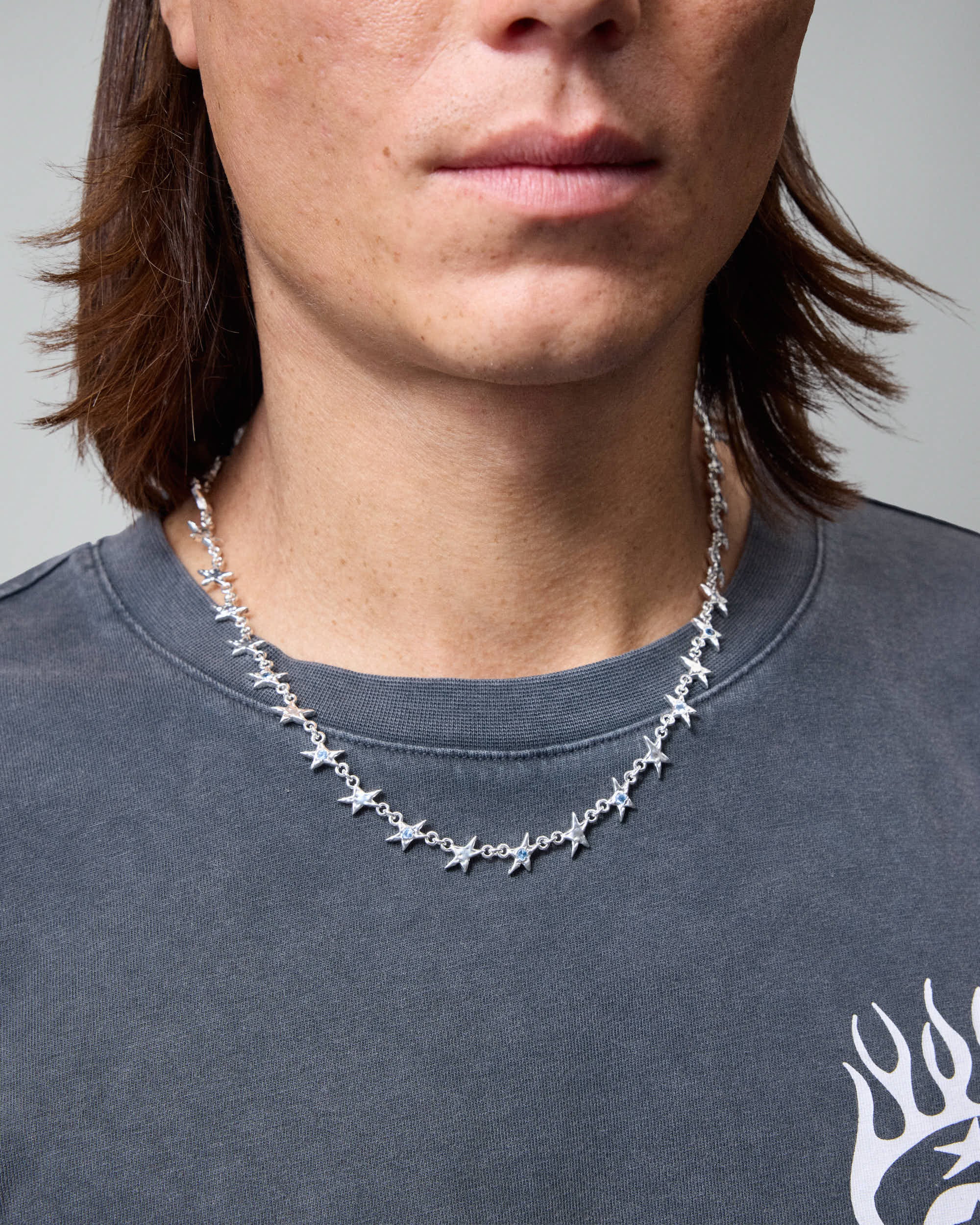 Icon Blue Stone Necklace