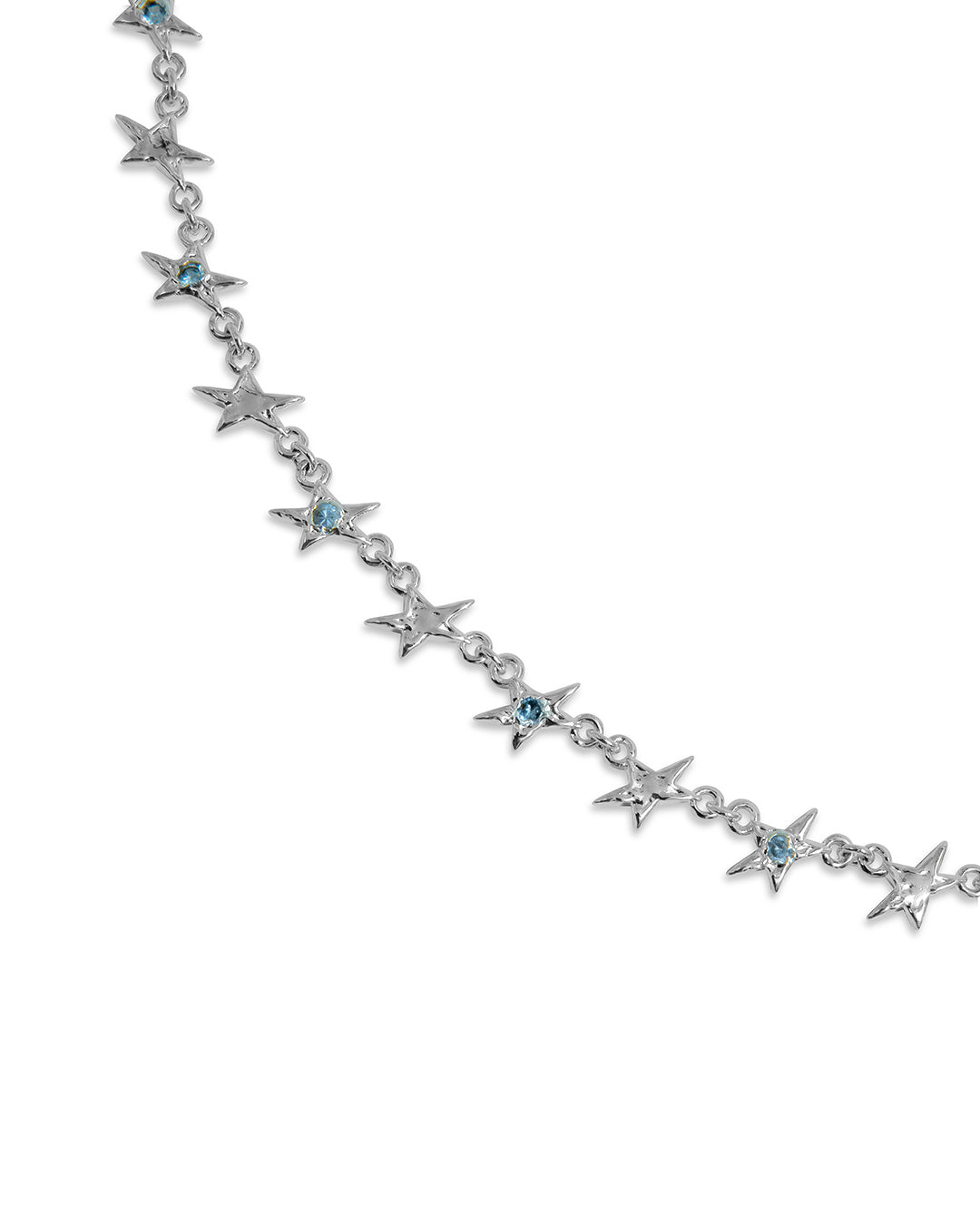 Organic Blue Stone Star Necklace – Twojeys