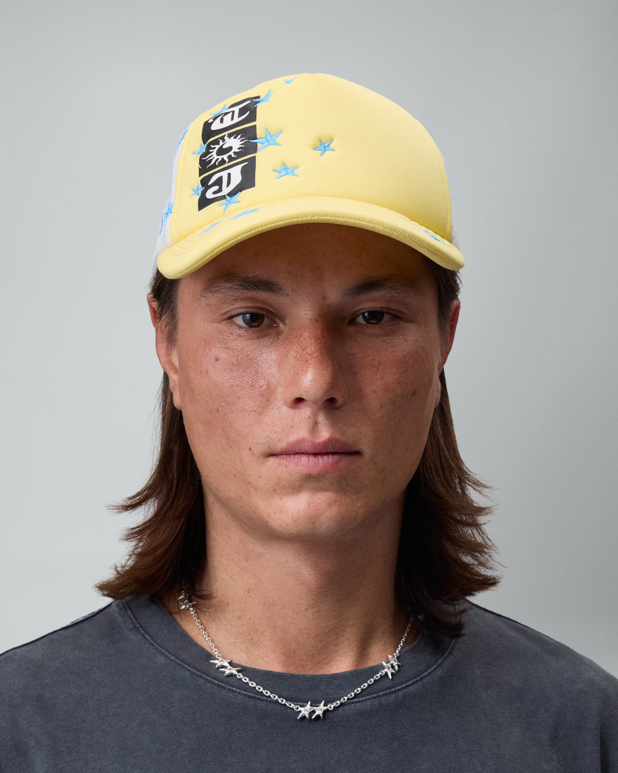 Souvenir Yellow Trucker Cap