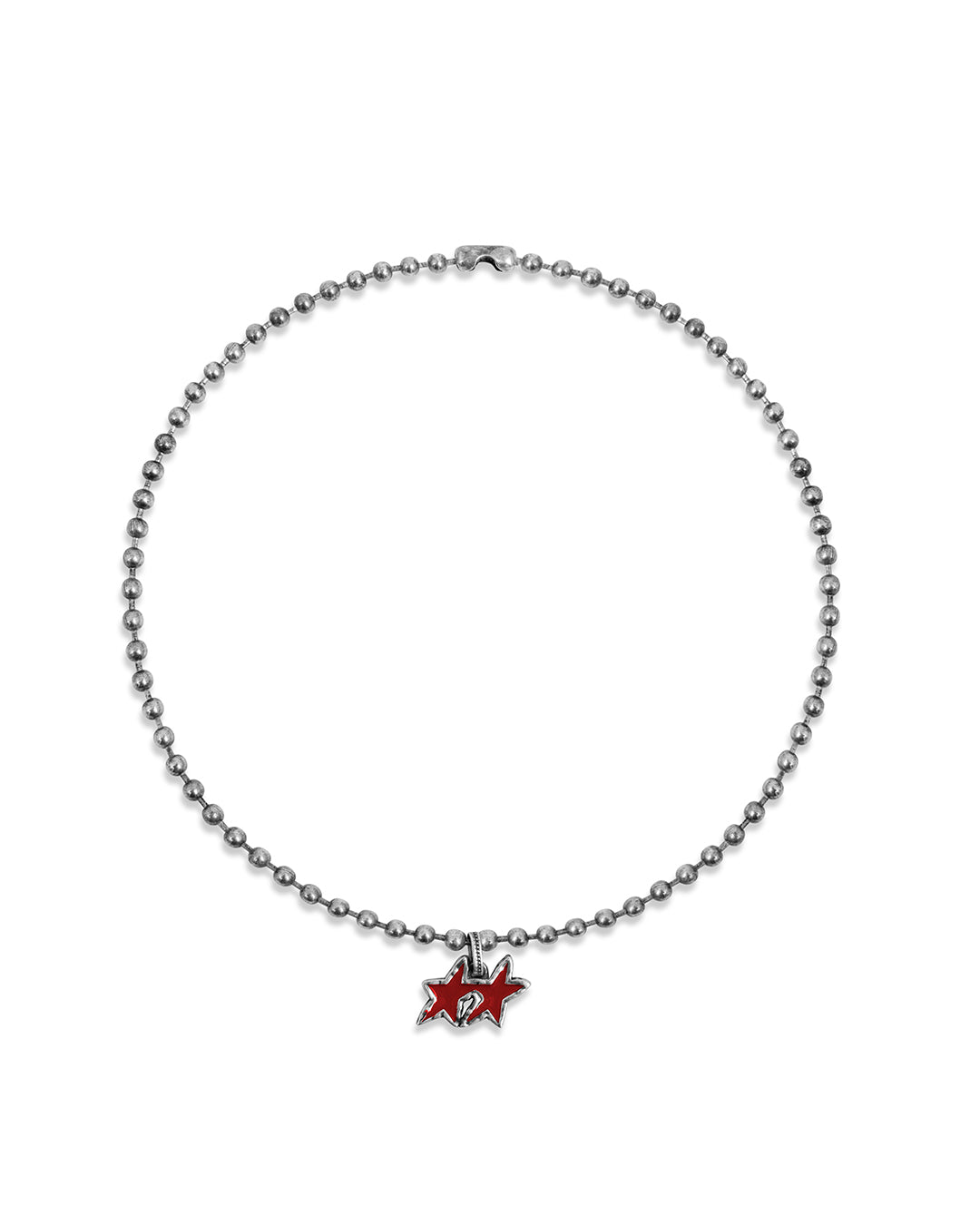 Melted Stars Ball Necklace