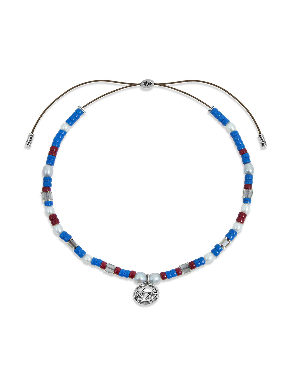 Mediterranean Beaded Superstar Necklace