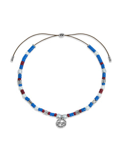 Mediterranean Beaded Superstar Necklace