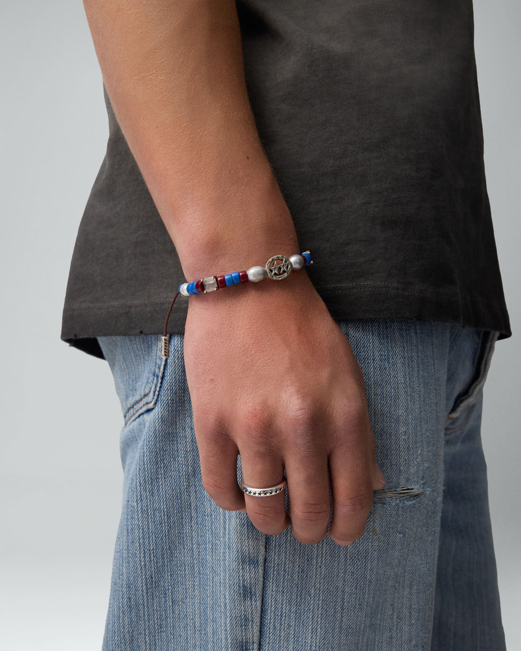 Mediterranean Beaded Superstar Bracelet