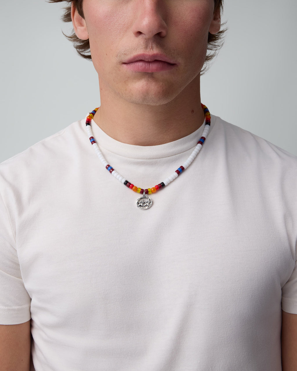 Sunrise Beaded Superstar Necklace