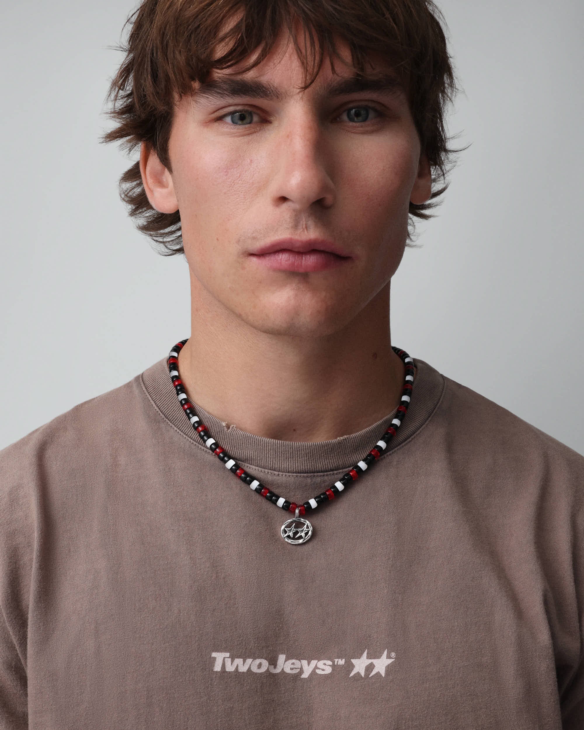 Night Beaded Superstar Necklace