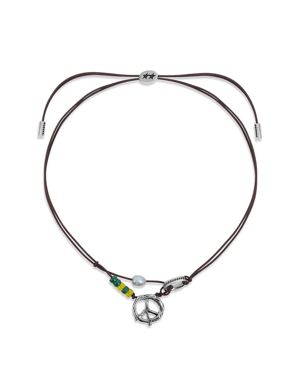 Knotted Peace Out Necklace
