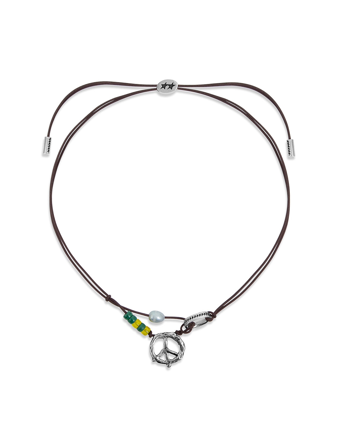 Knotted Peace Out Necklace