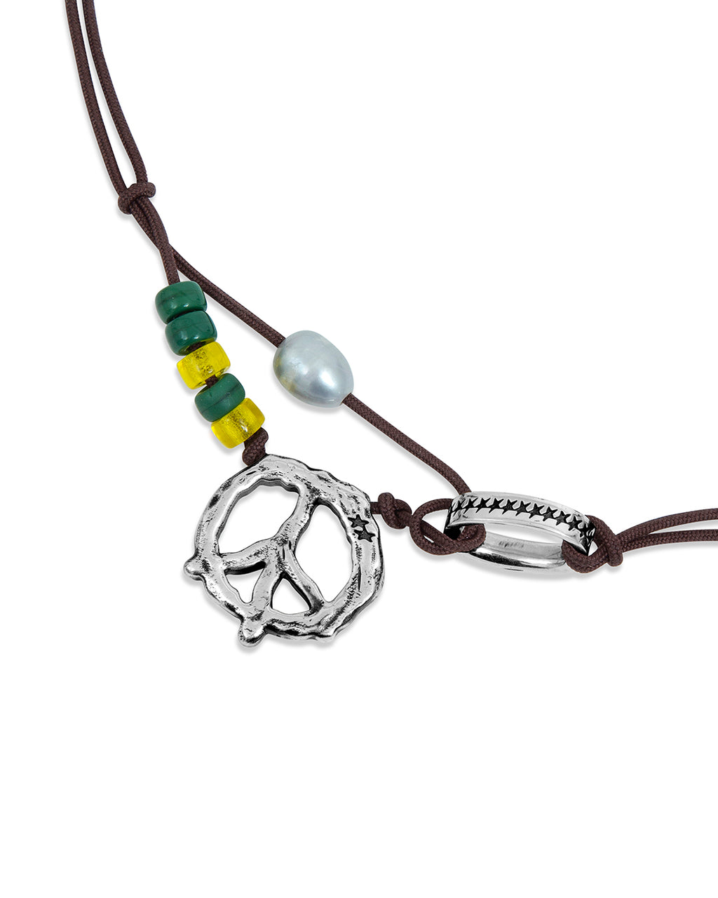 Knotted Peace Out Necklace