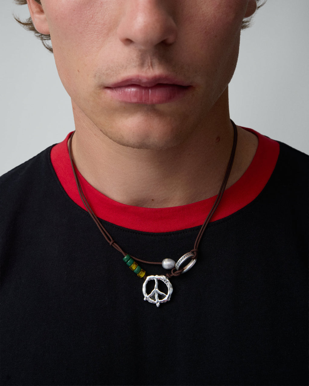Knotted Peace Out Necklace
