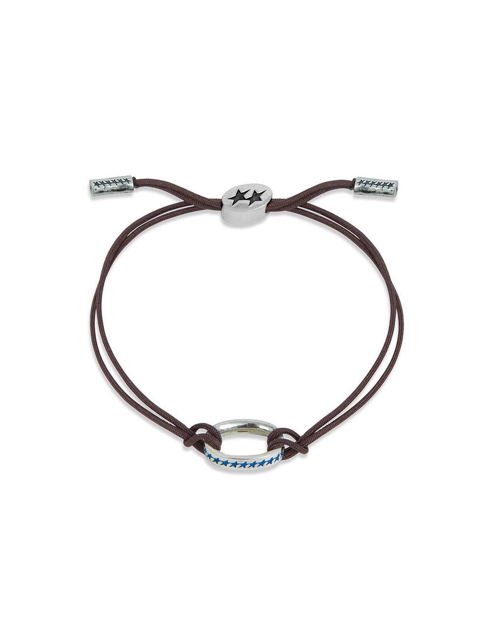 Blue Knotted Link Bracelet M