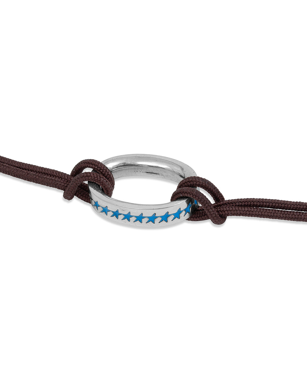 Blue Knotted Link Bracelet M