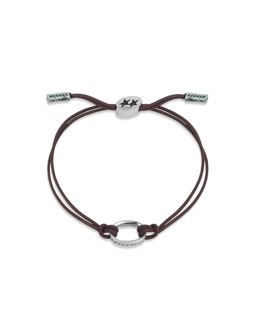 Pink Knotted Link Bracelet S