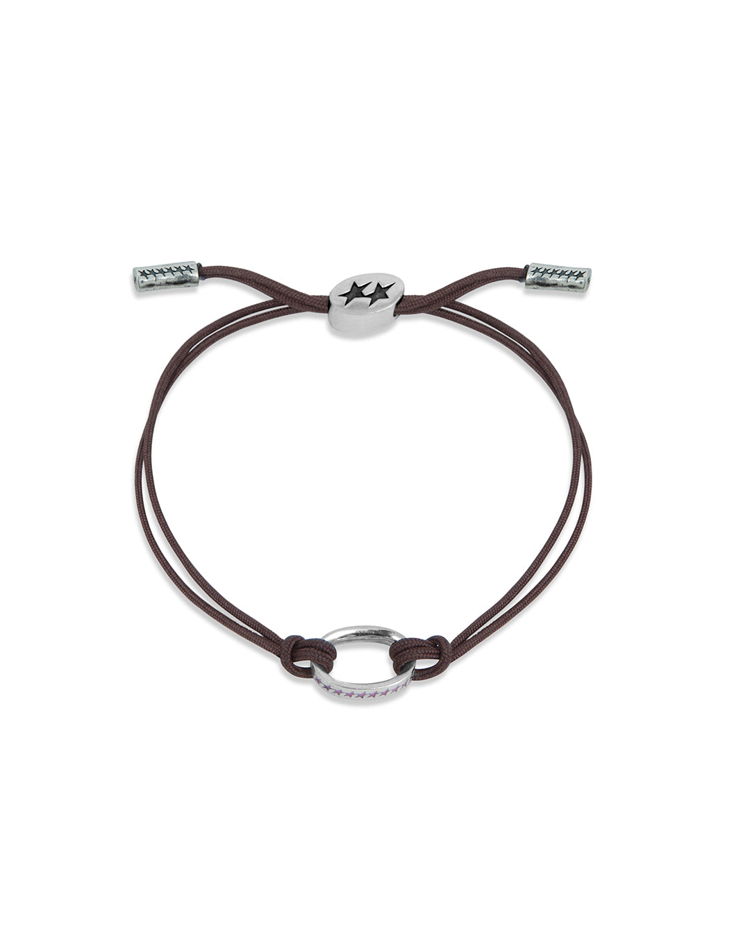 Pink Knotted Link Bracelet S