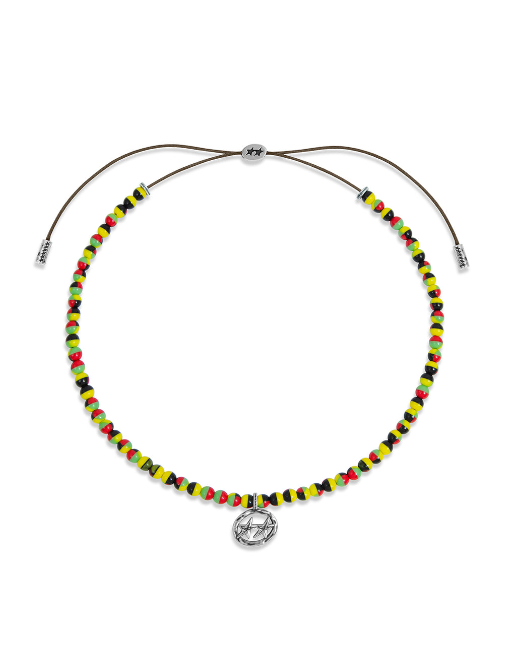 Multicolor Roller Superstar Necklace