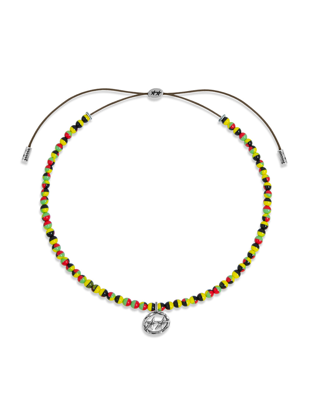 Multicolor Roller Superstar Necklace