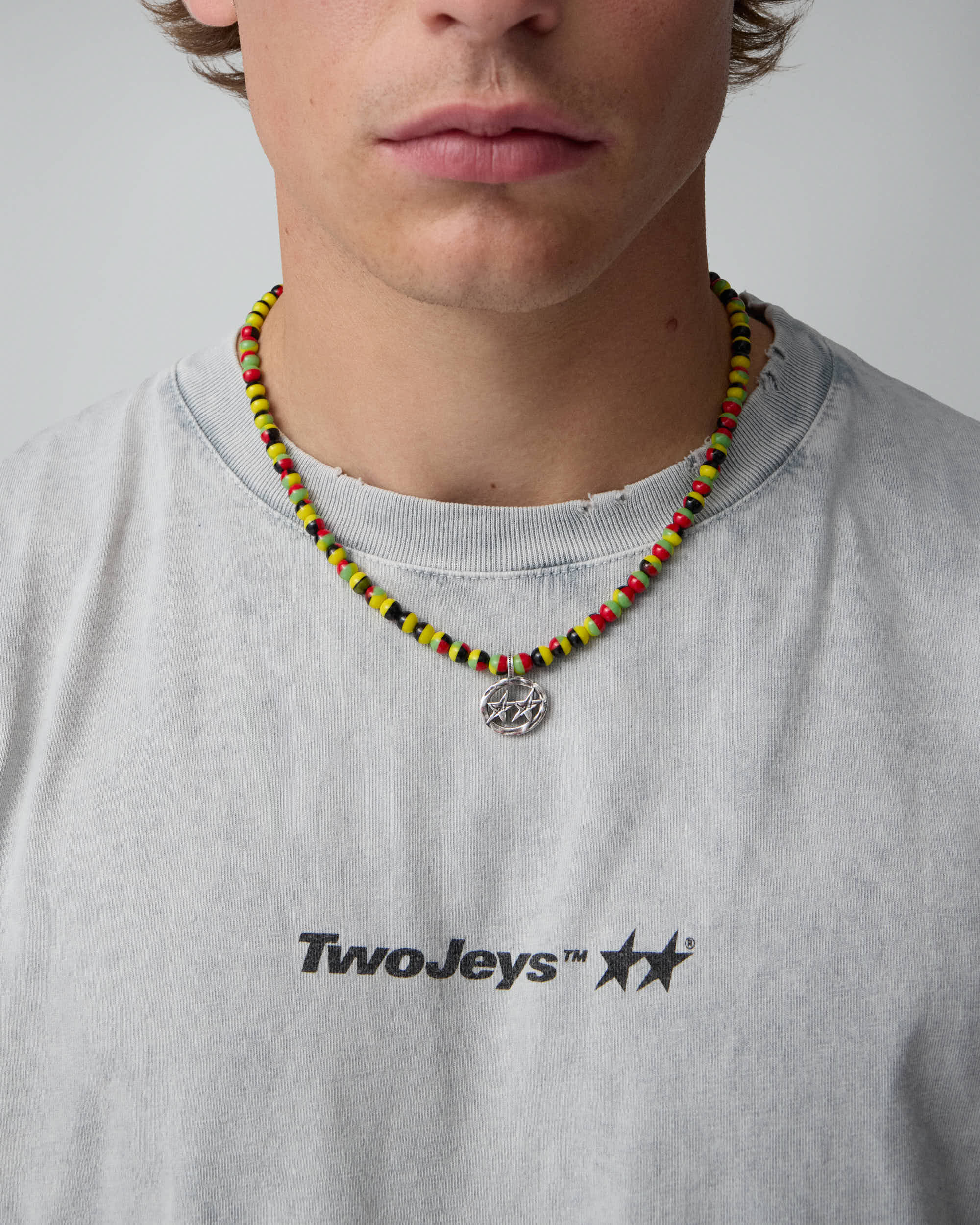 Multicolor Roller Superstar Necklace
