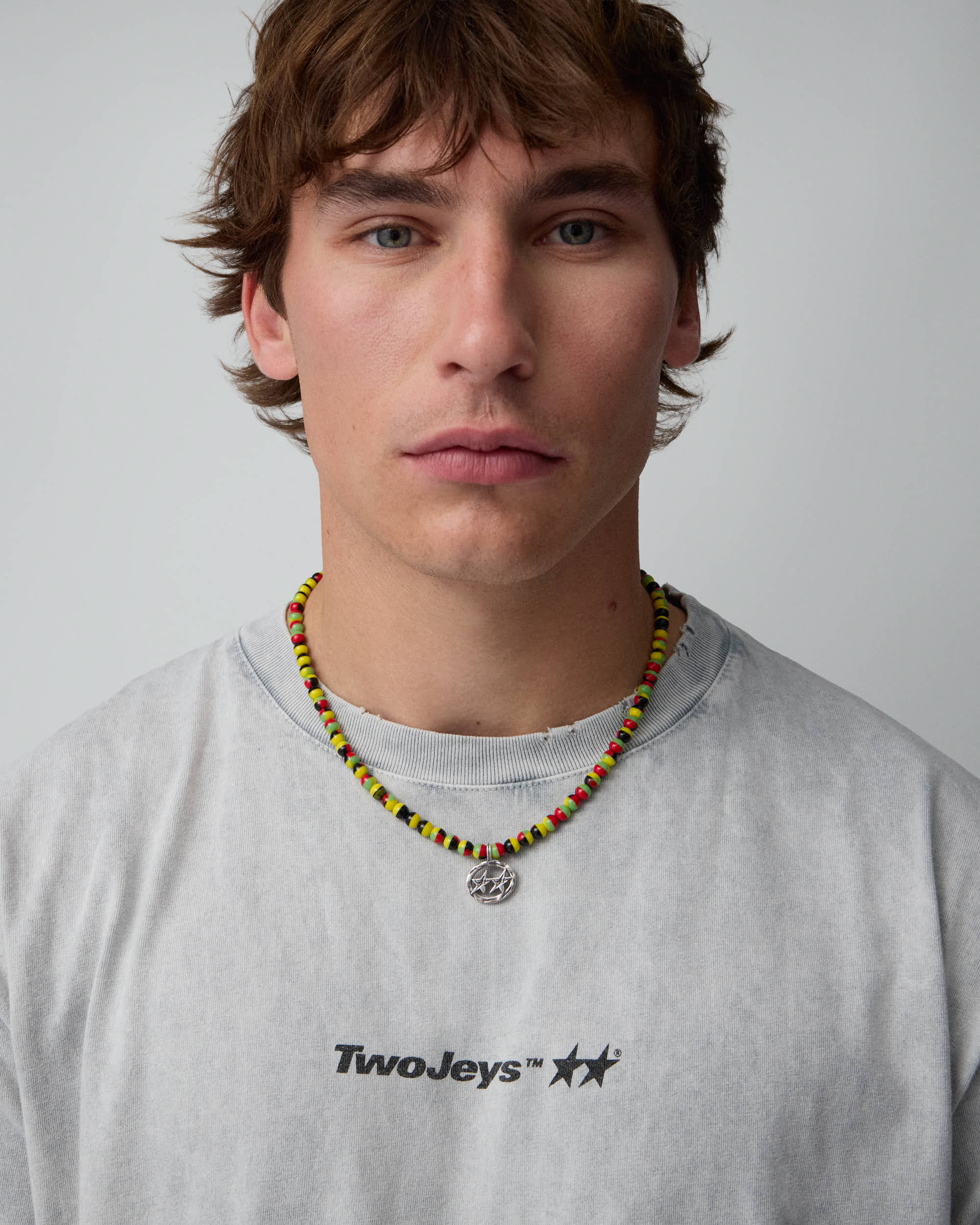 Multicolor Roller Superstar Necklace