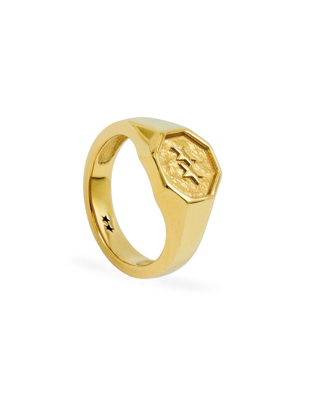 Octogonal Icon Ring