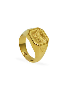 Butterfly Effect Ring Gold Plated