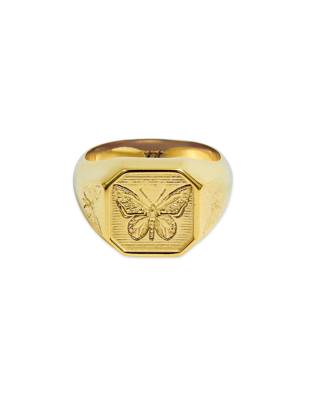 Butterfly Effect Ring Gold Plated