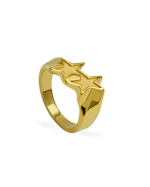 Tilted Icon Ring