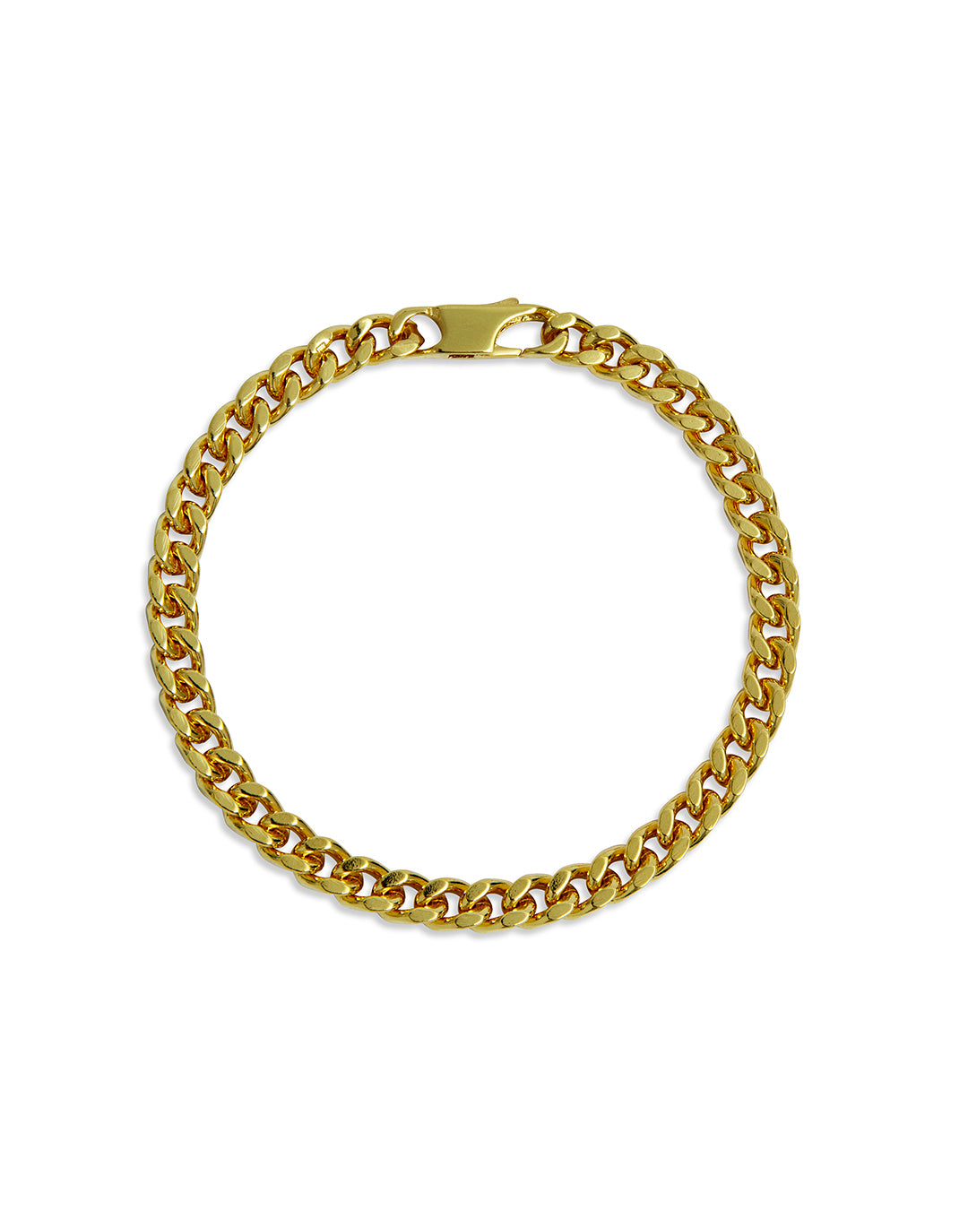 Unstoned Cuban Bracelet