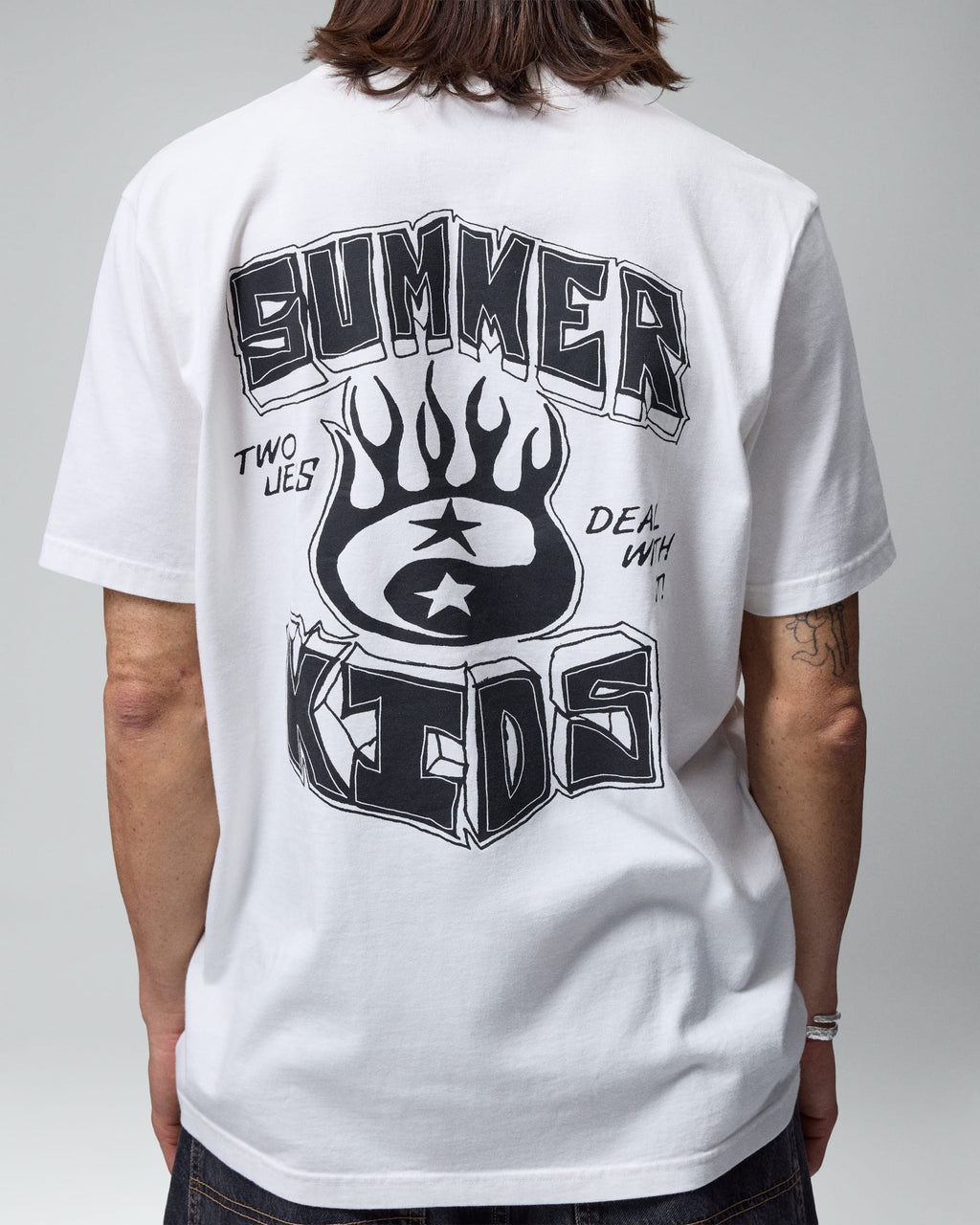 Summer Kids White Tee