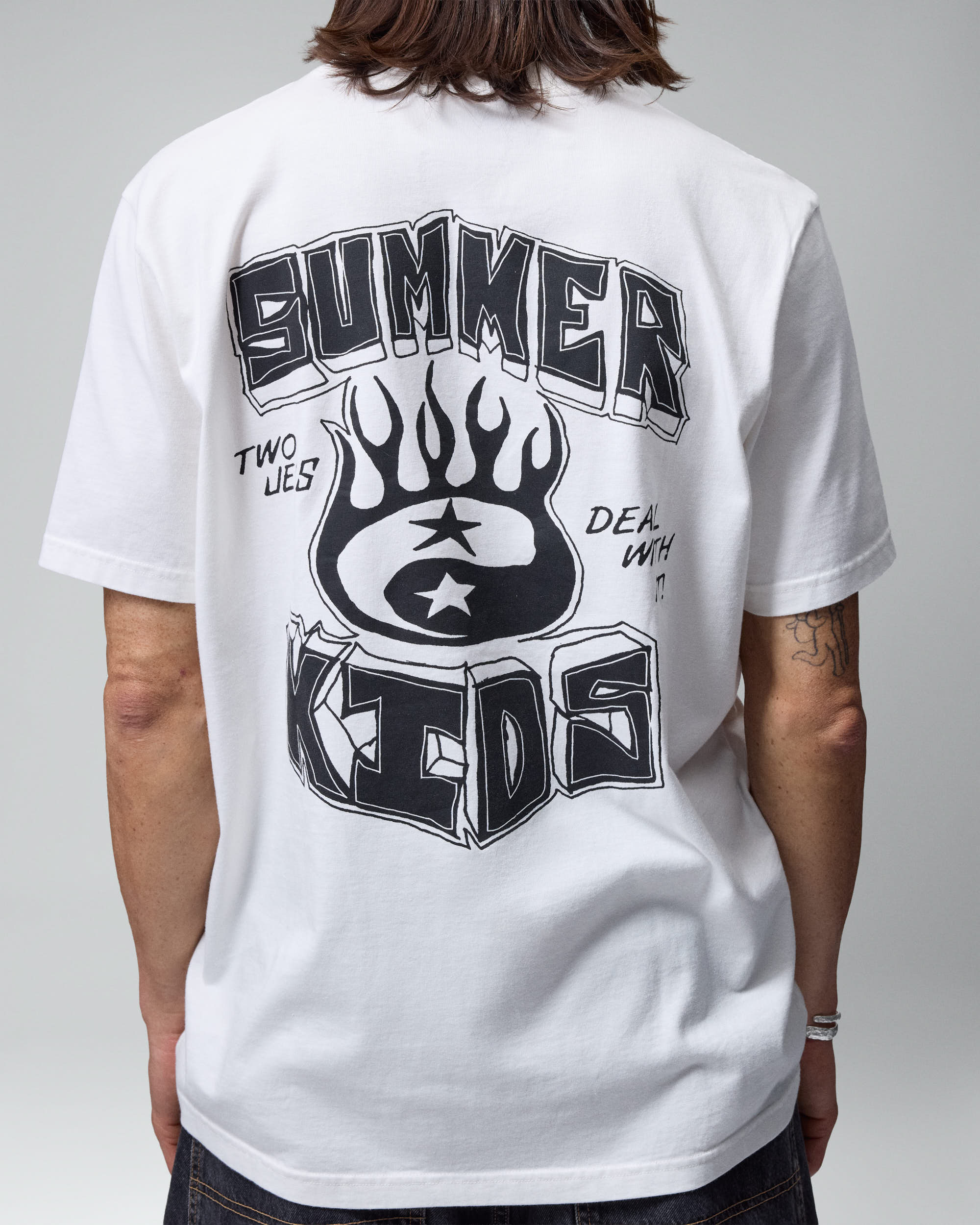 Summer Kids White Tee