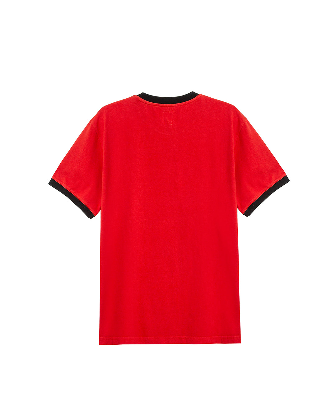 Single Star Two Tone Tee Red