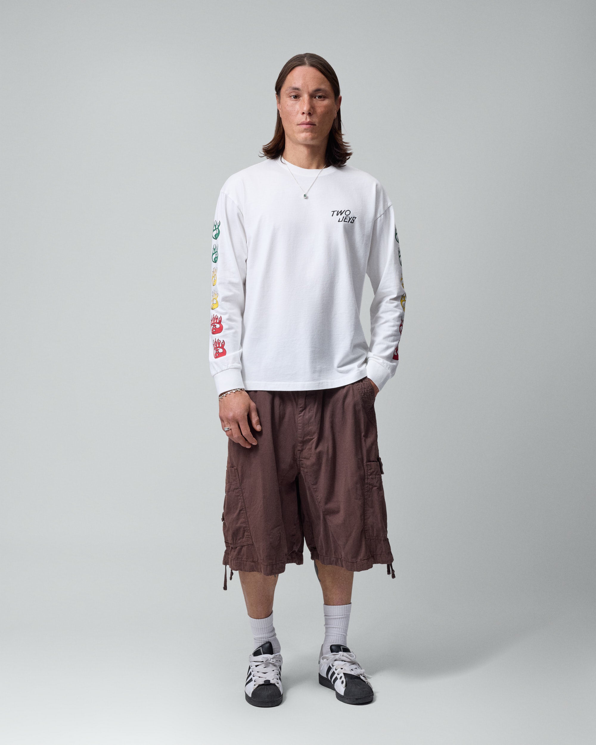 One Love White Longsleeve – Twojeys