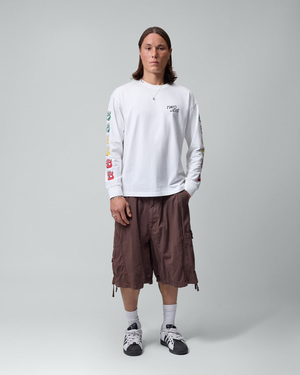 One Love White Longsleeve