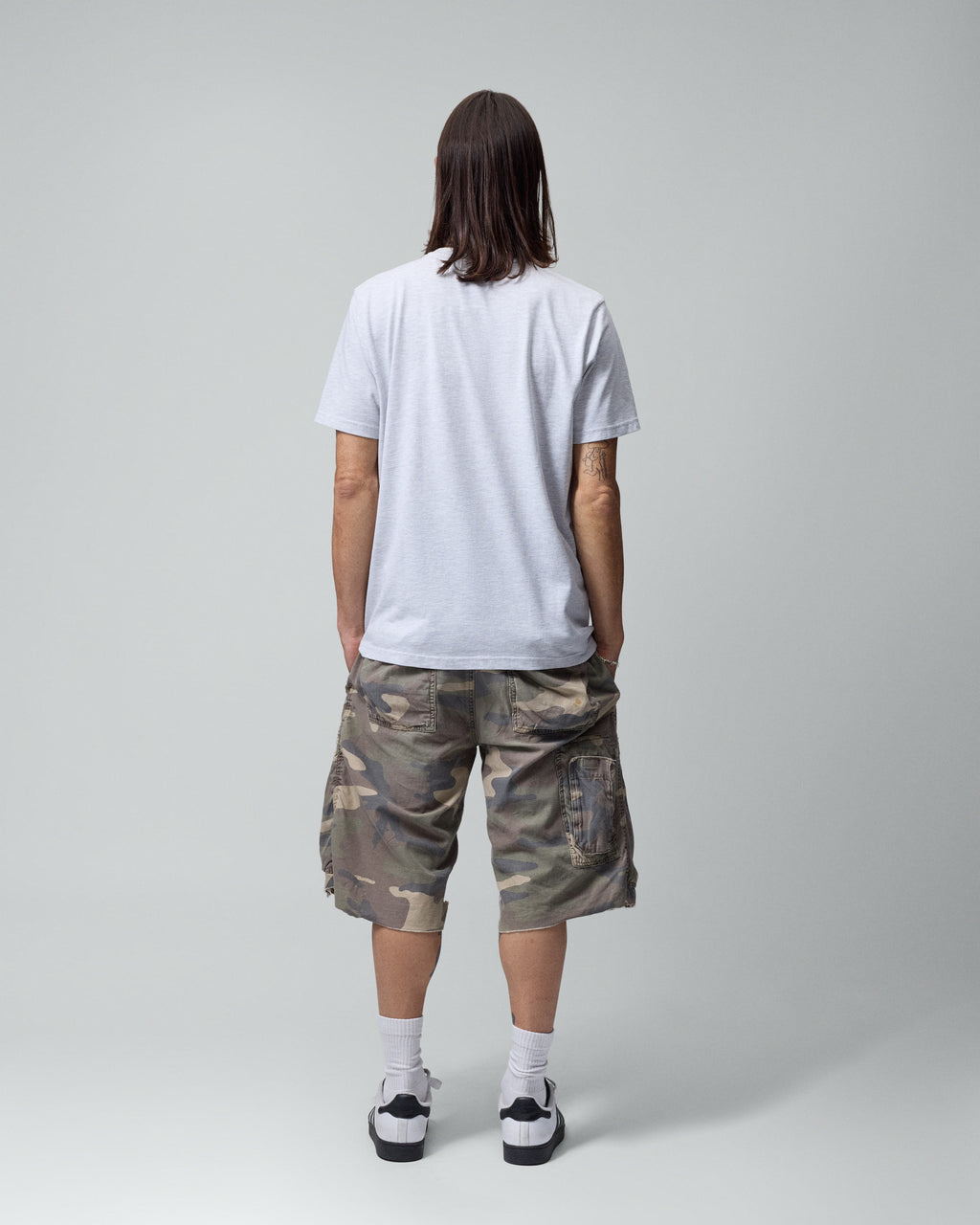 Twojeys Speedway Grey Melange Tee