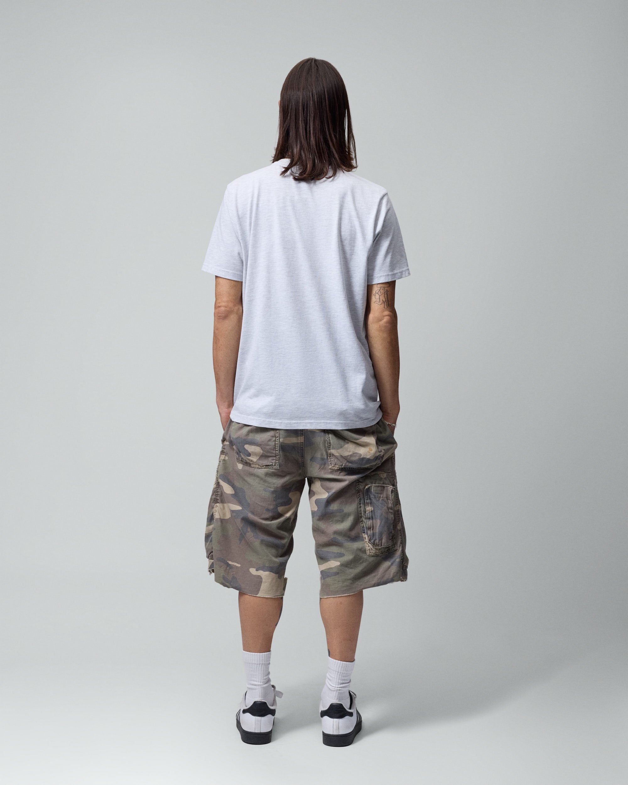 Twojeys Speedway Grey Melange Tee