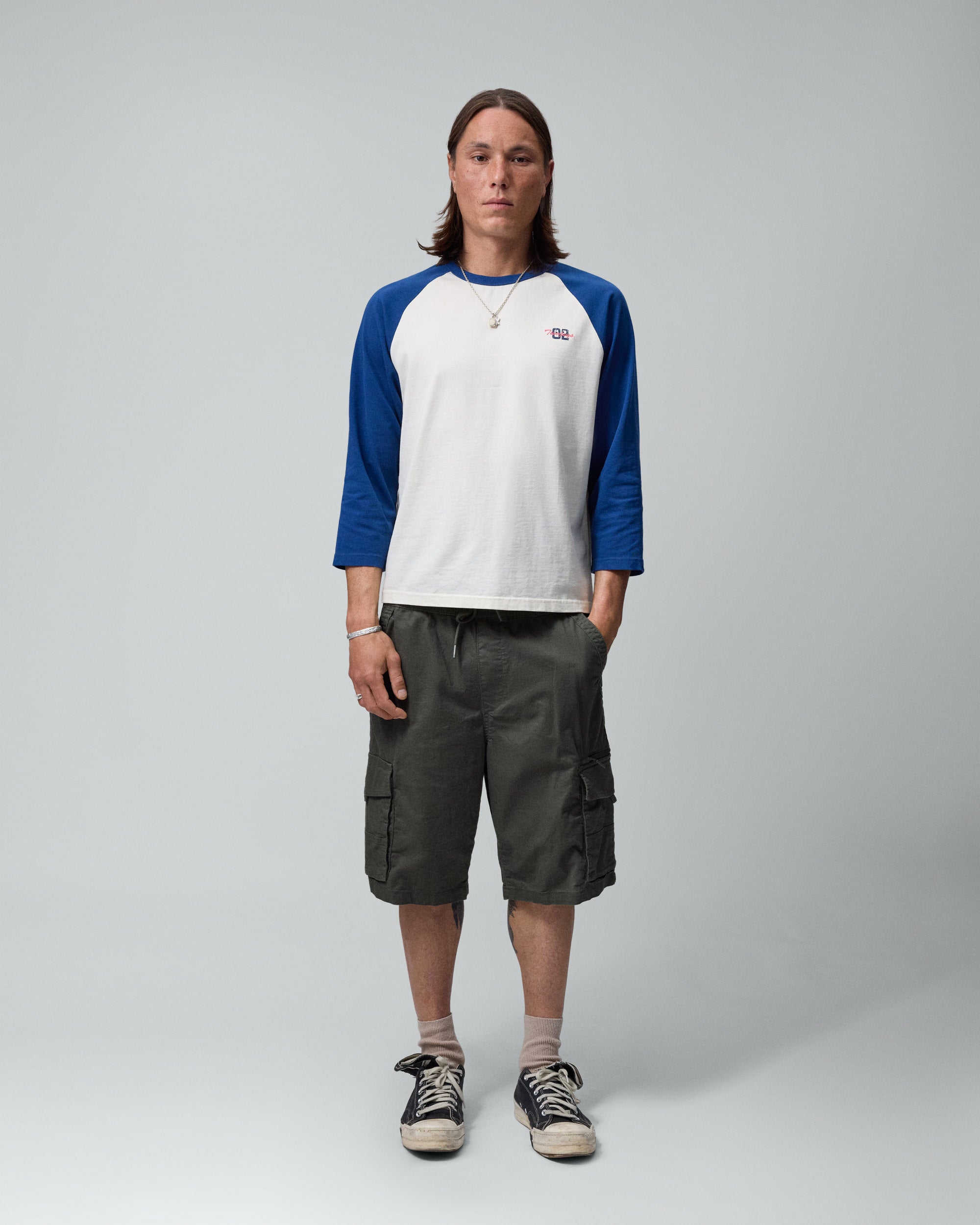 Sun Raglan 3/4 Tee – Twojeys
