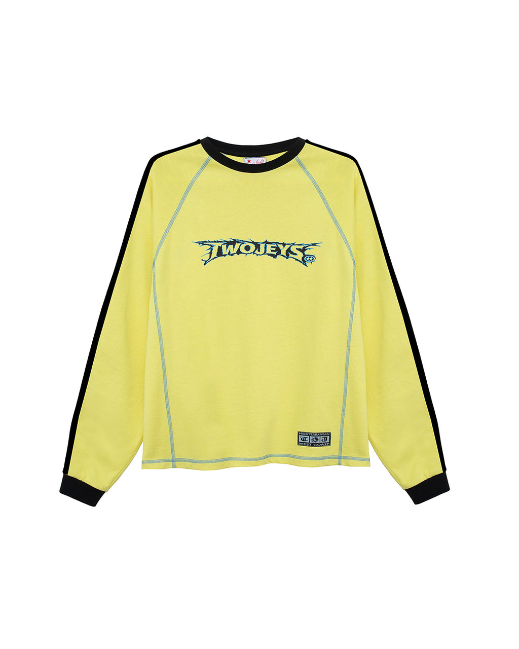 Beach Bum Yellow Longsleeve