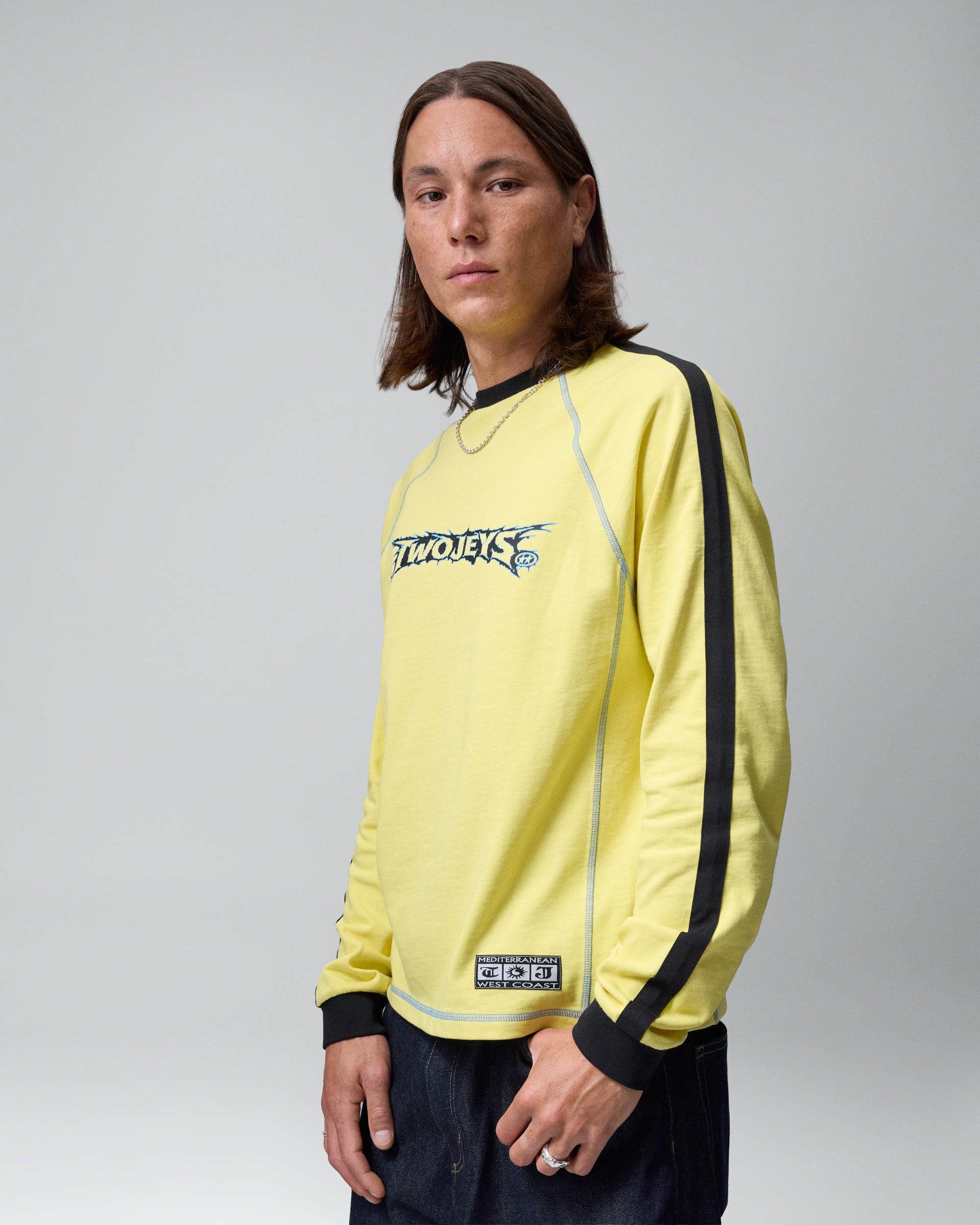 Beach Bum Yellow Longsleeve