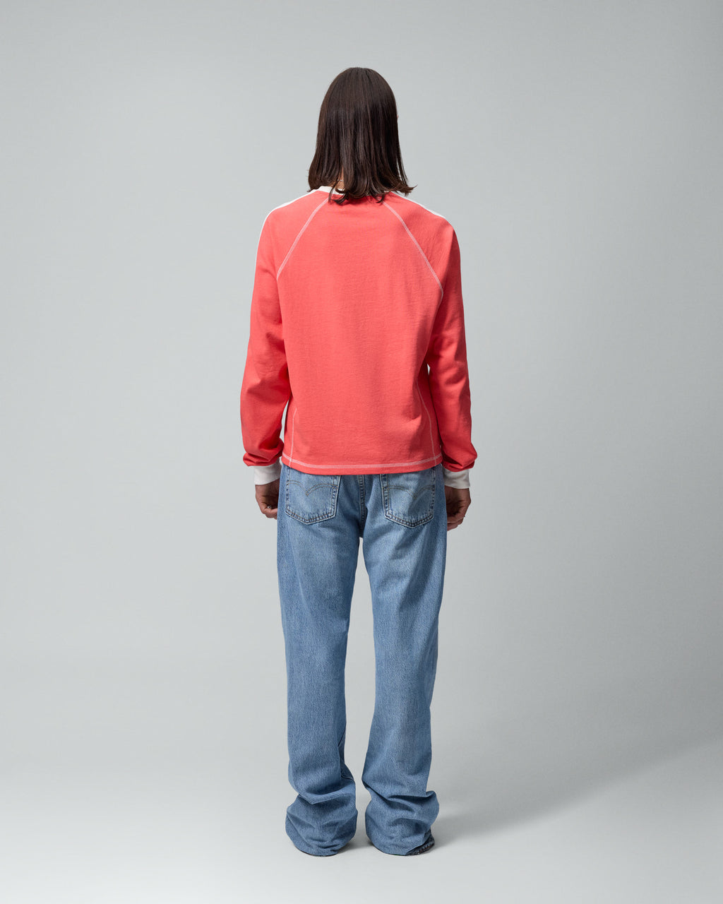 Beach Bum Red Longsleeve