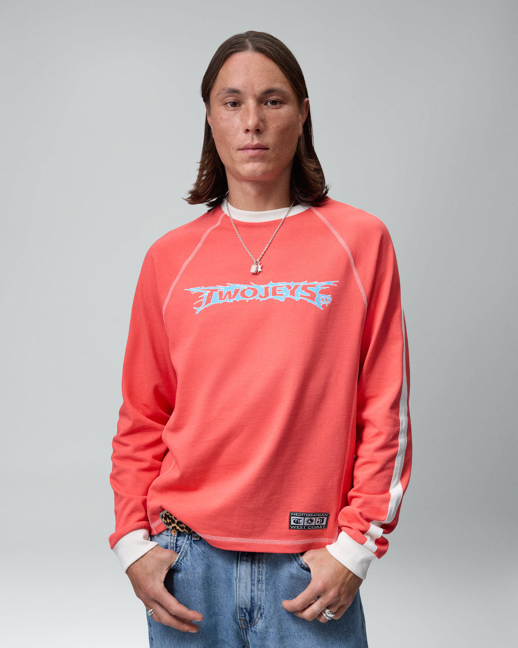 Beach Bum Red Longsleeve