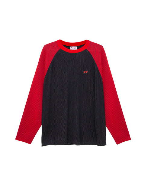 Sun Black Knit Sweater