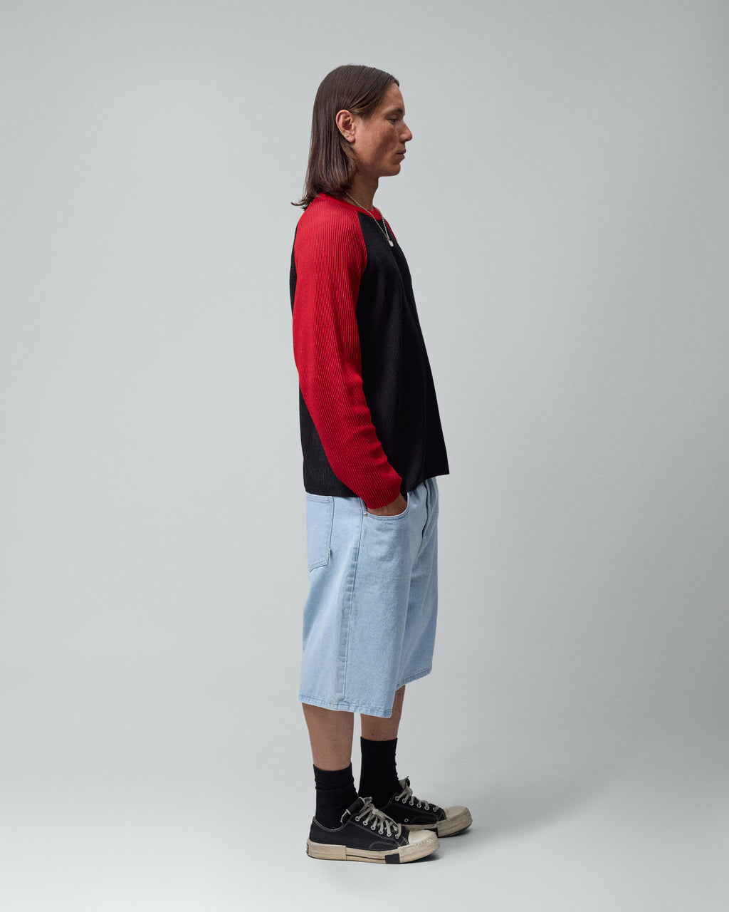 Sun Black Knit Sweater