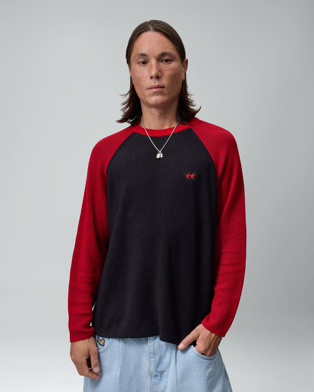 Sun Black Knit Sweater