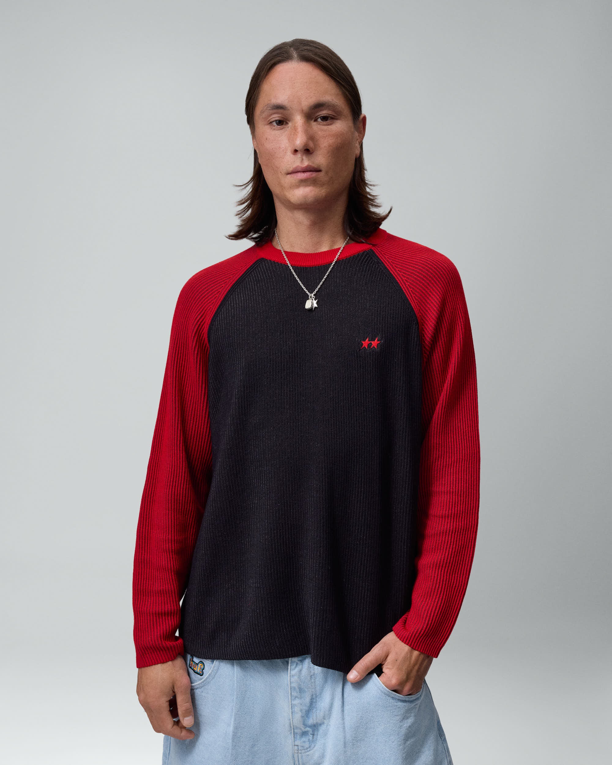 Sun Black Knit Sweater