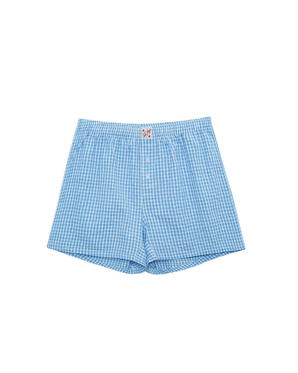Blue Checkered Boxers