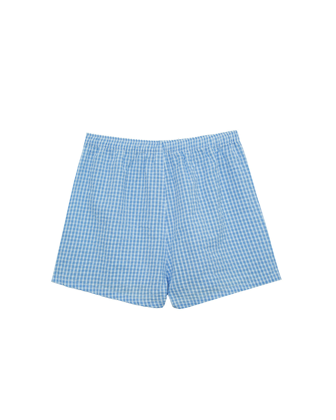 Blue Checkered Boxers