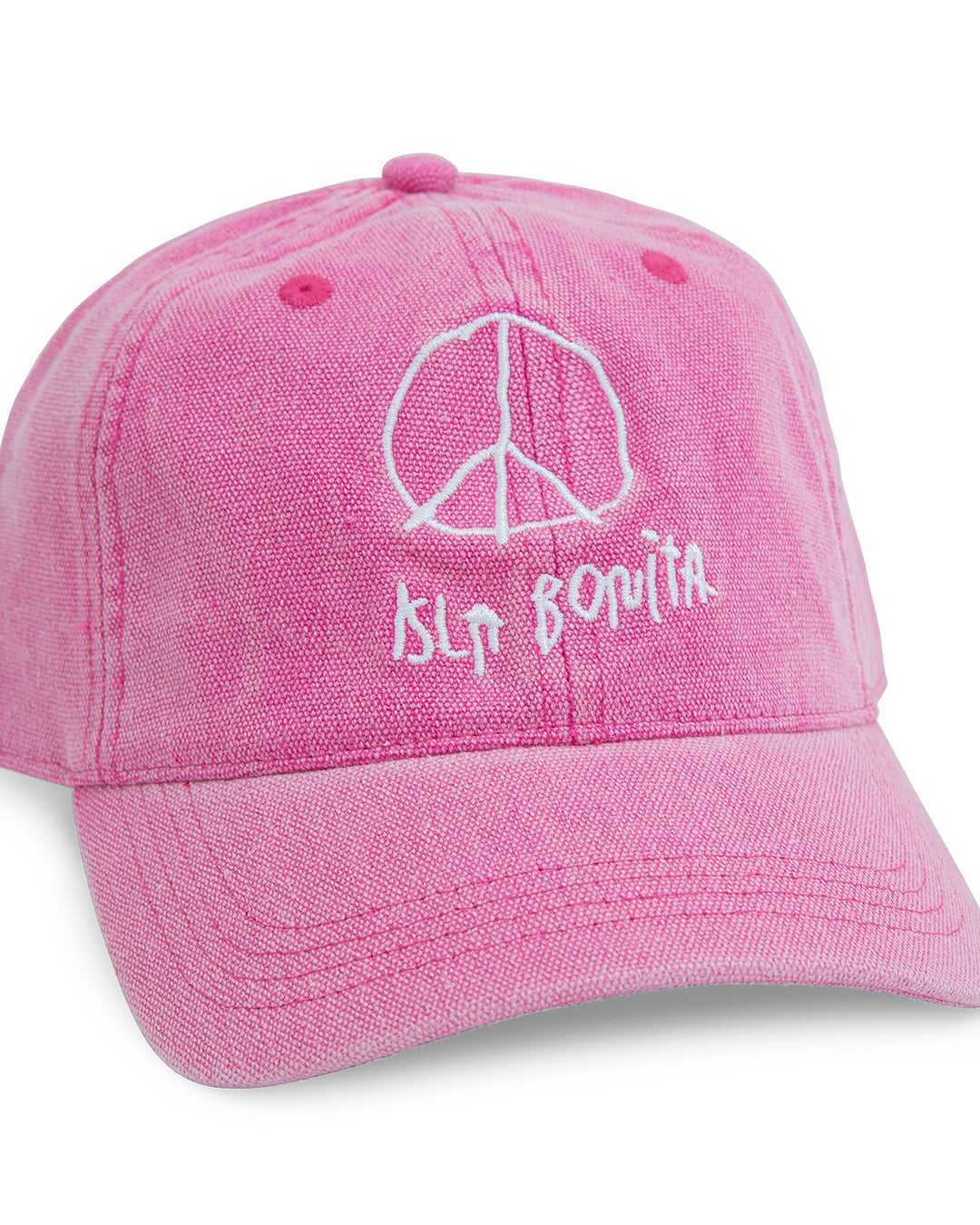 Sketchy Peace Pink Cap