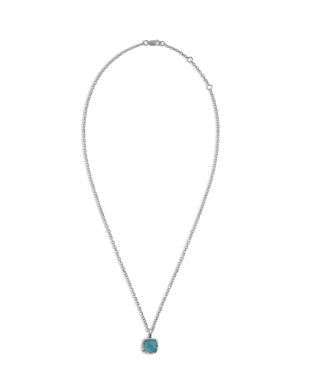 Mini Blue Stone Necklace – Twojeys